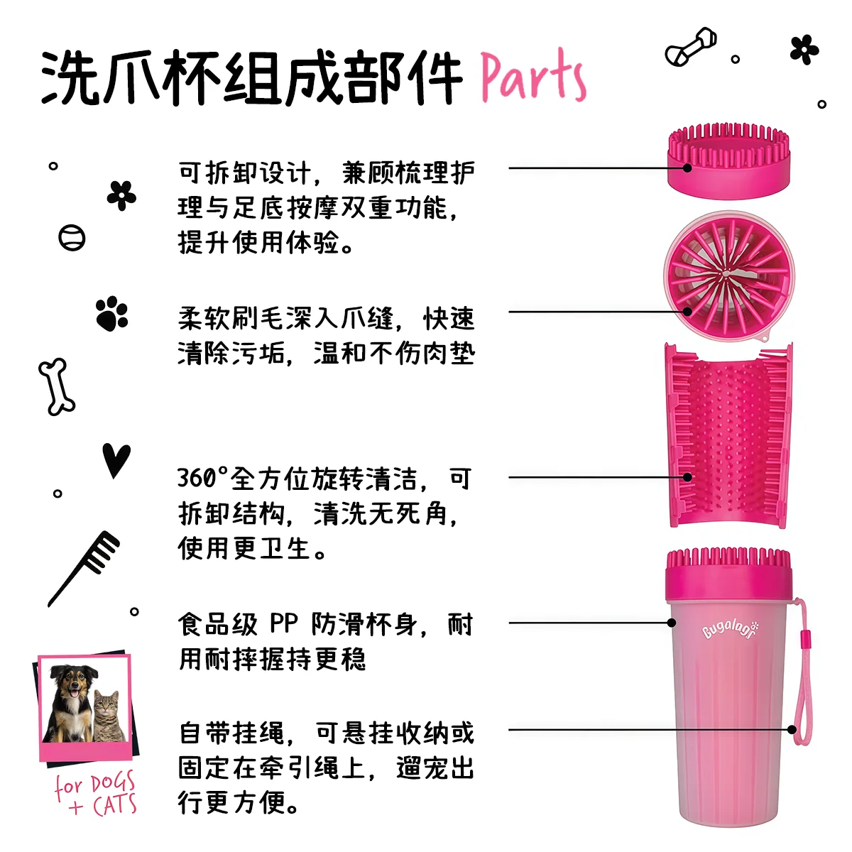 犬用硅胶柔护洗爪杯产品详情:04.png